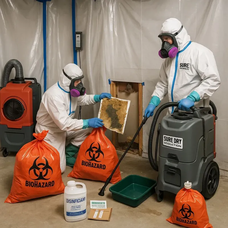Contaminated Water Handling Protocols process in North Branch, MI
